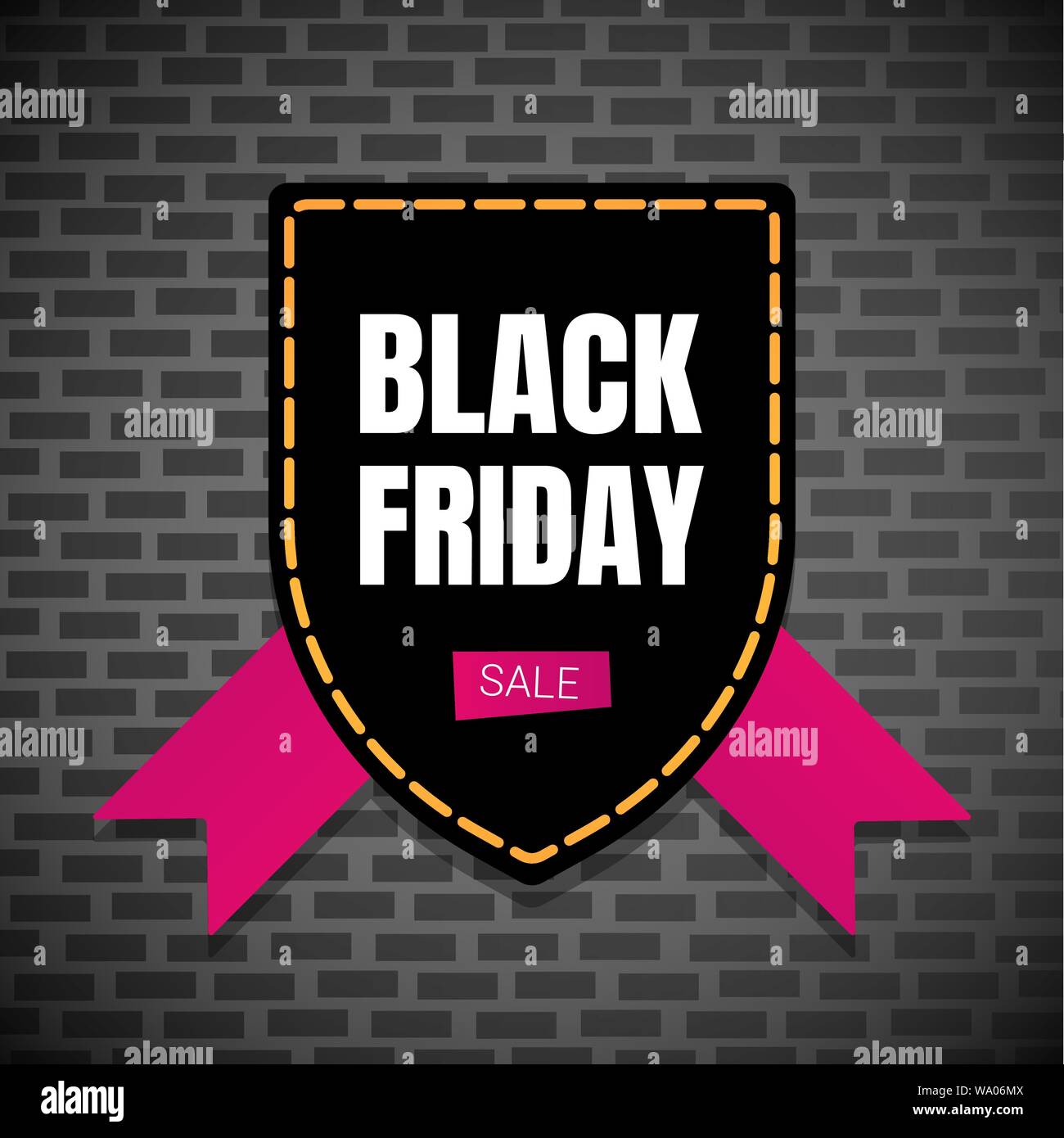 Schwarzer Freitag Verkauf inspiration Poster, Banner oder Flyer Vector Illustration Stock Vektor