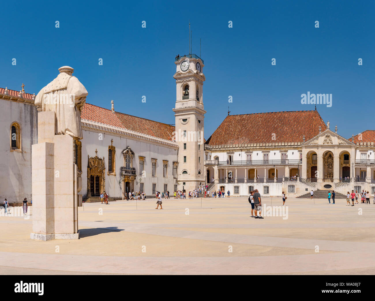 Die Universität, Torre da Universidade de Coimbra, Coimbra, Portugal Portugal, 30062826 *** Local Caption *** Stockfoto