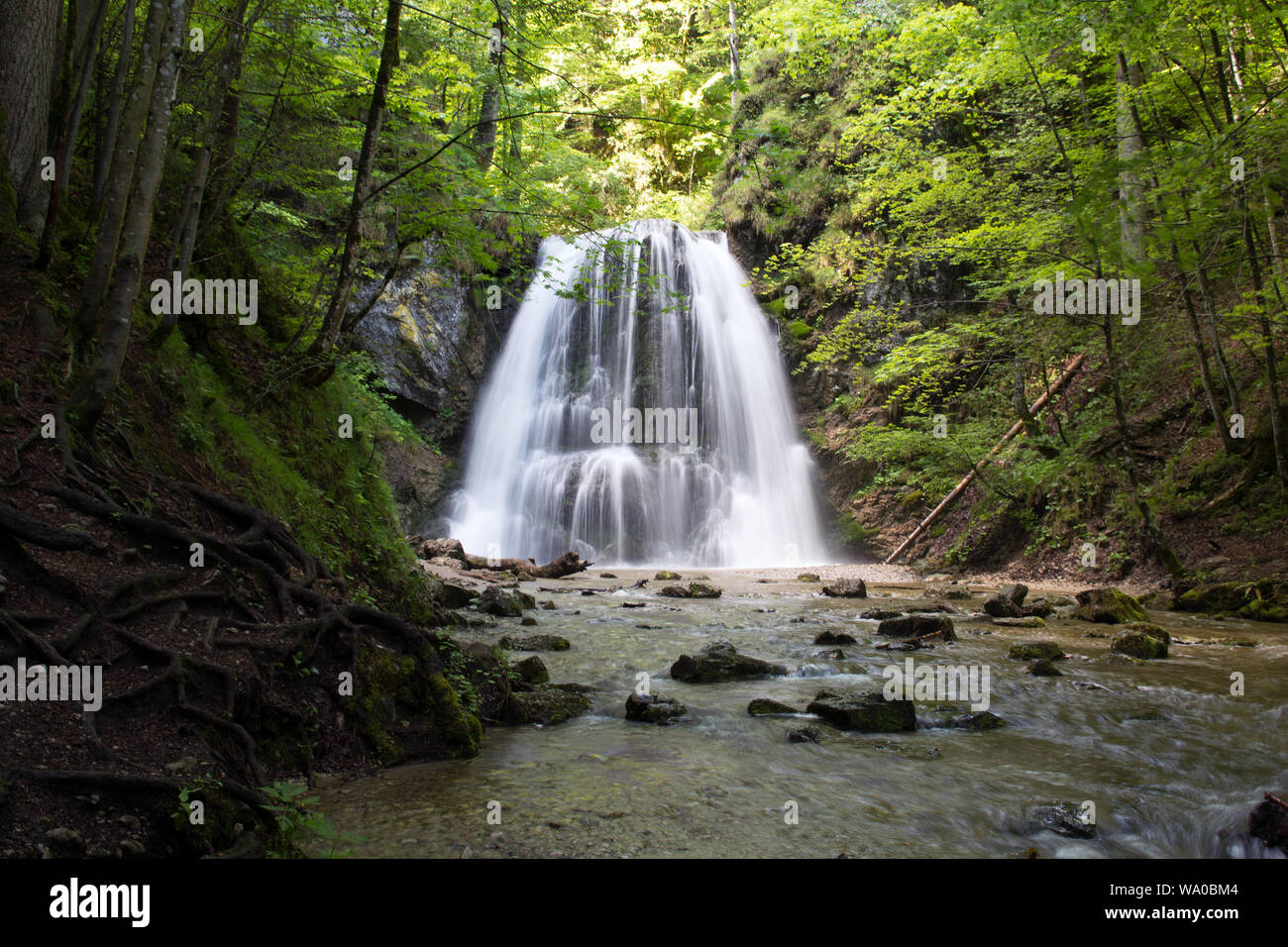 Josefsfalls in Bayern Stockfoto