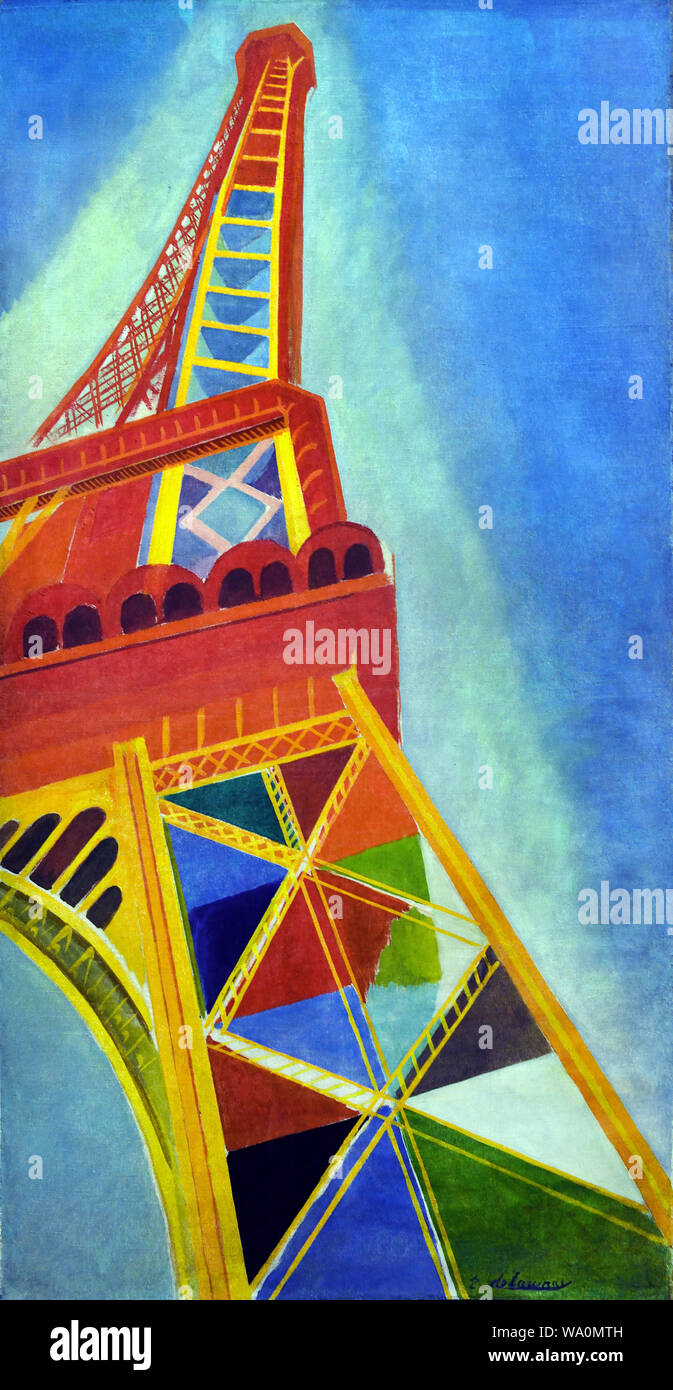 La Tour Eiffel Der Eiffelturm 1926 Robert Delaunay 1885 1941 Frankreich Franzosisch Stockfotografie Alamy
