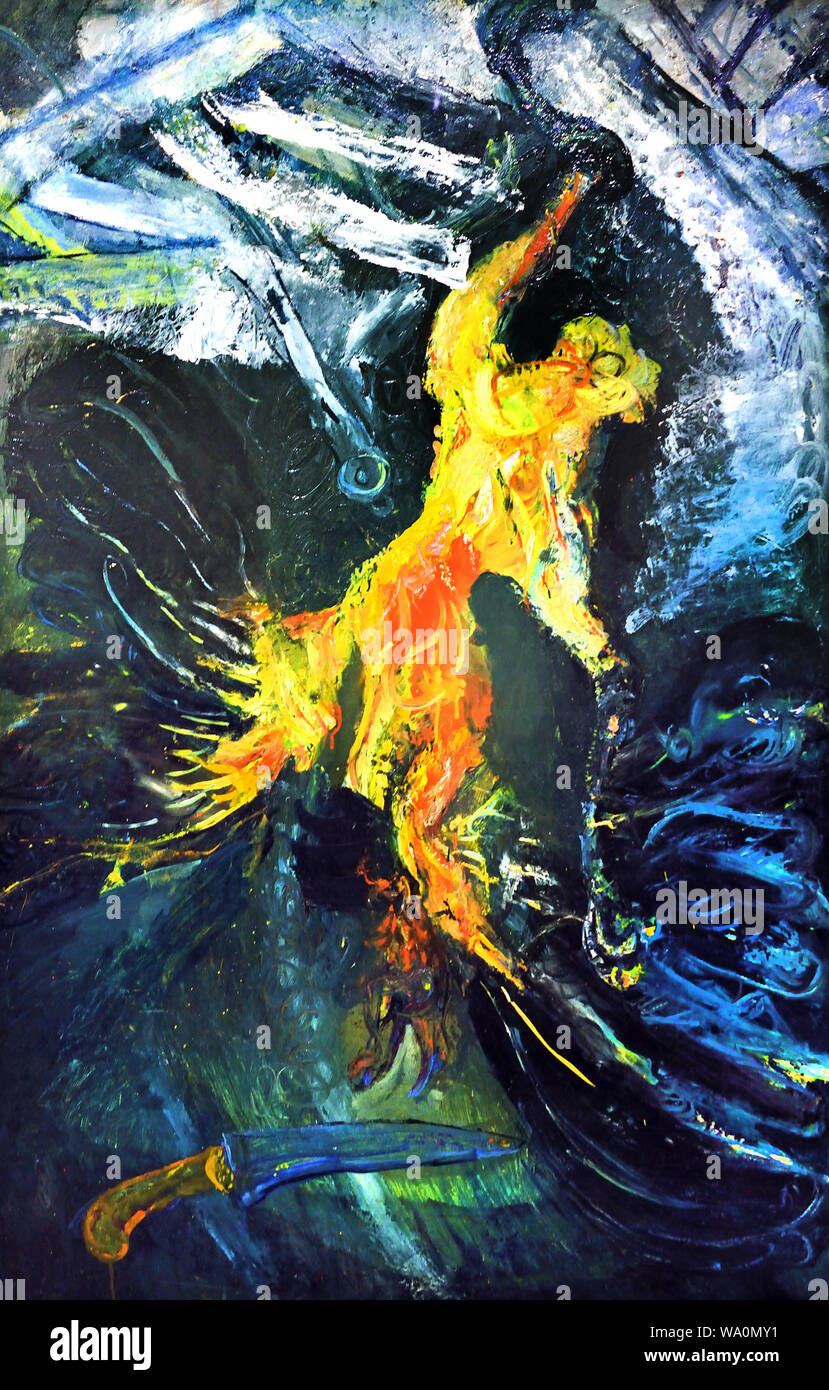 La Volaille pendue - Geflügel gehängt 1925 von Chaim Soutine 1893-1943 Französisch Frankreich geboren Litauen Stockfoto