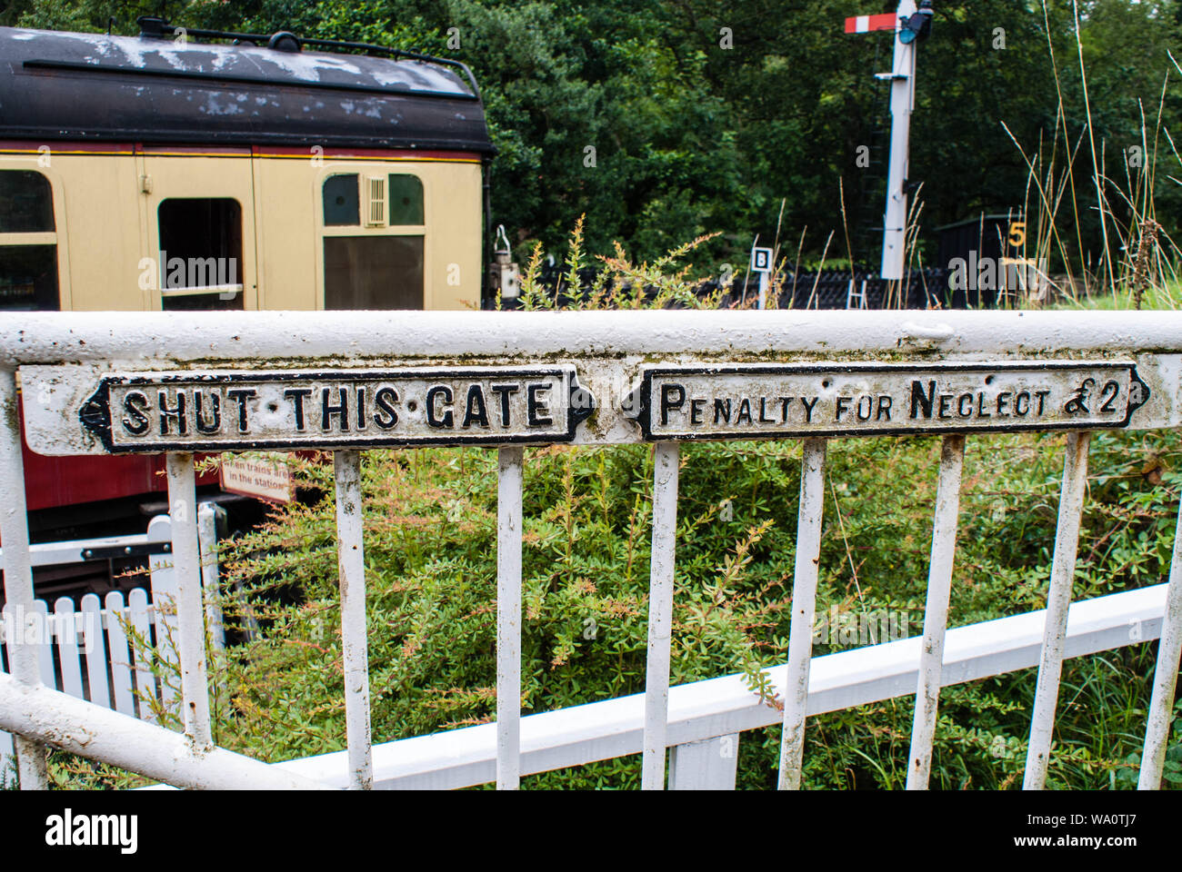 North Yorkshire Moors Railway Stockfoto