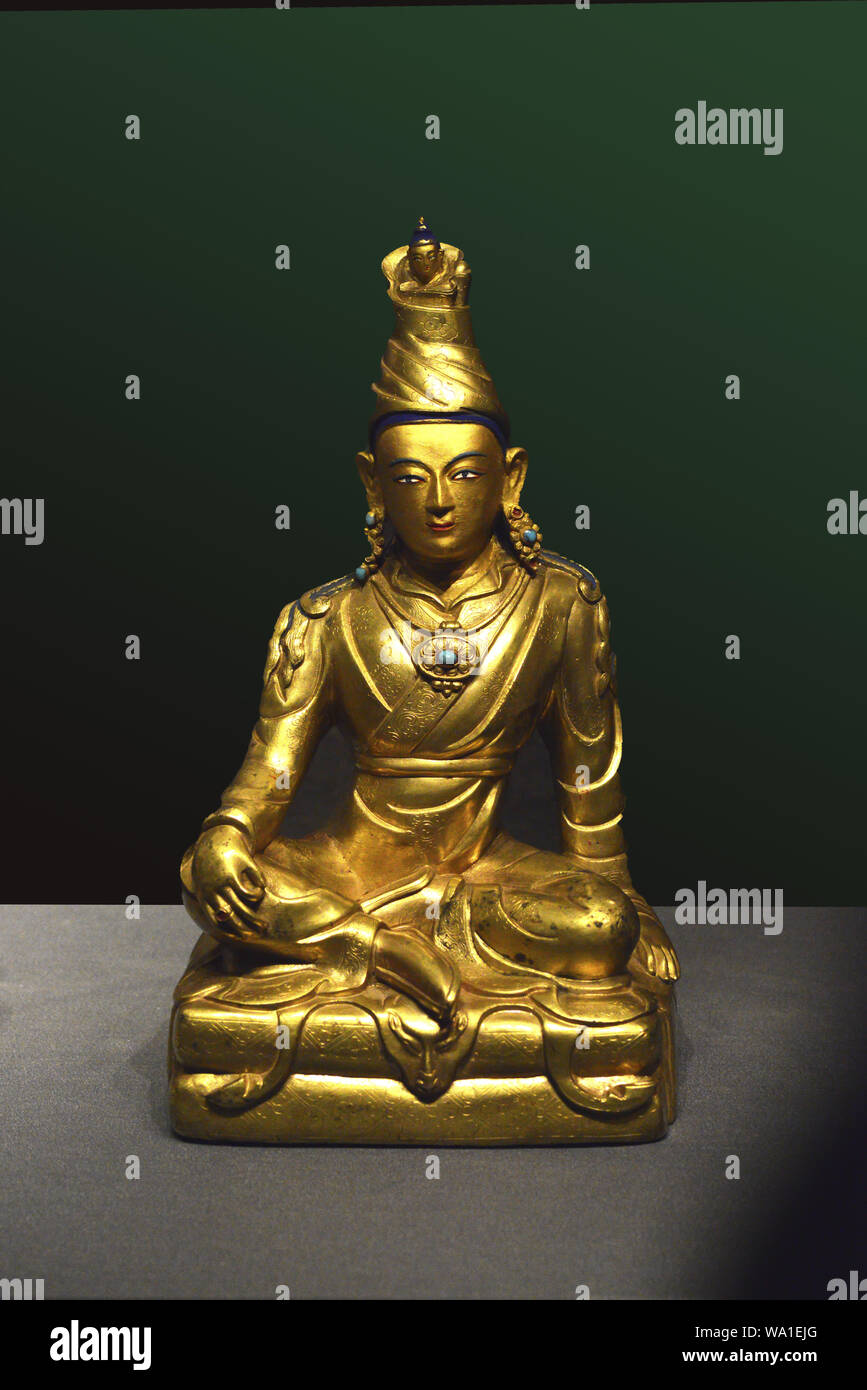 Kupfer und Gold sontzen Gampo wie (klar) Stockfoto