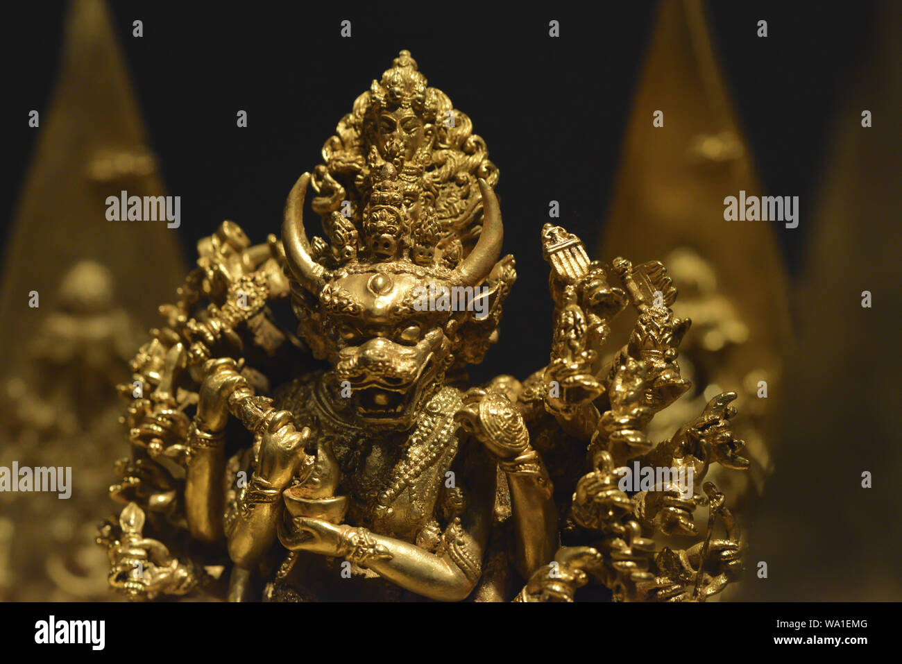 Kupfer road king 8 Petal Lotus wade Transformatoren (Ming yongle) 1 Stockfoto