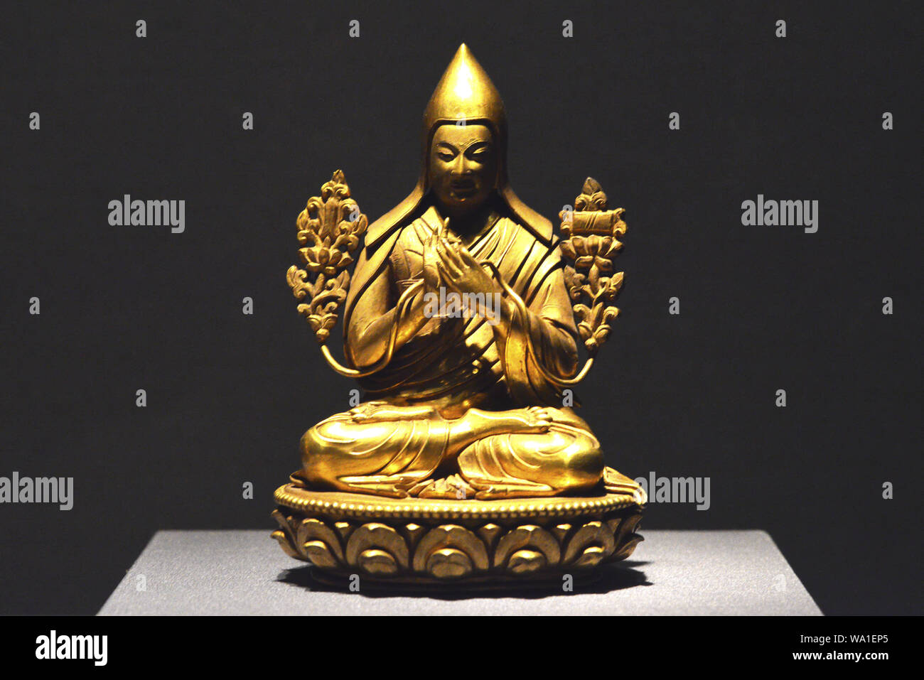 Schmerzen gold tsongkhapa wie (klar) Stockfoto