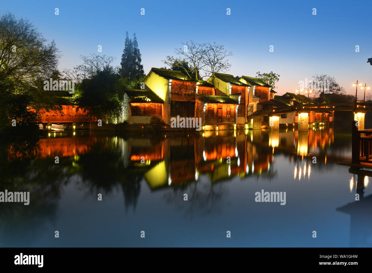 Wuzhen - Residence Stockfoto