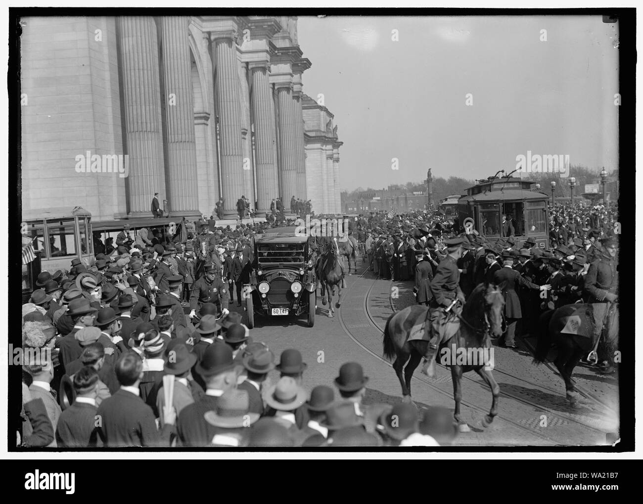 Britische KOMMISSION US-ANKUNFT AN DER UNION STATION; Allgemeine Ansichten Stockfoto