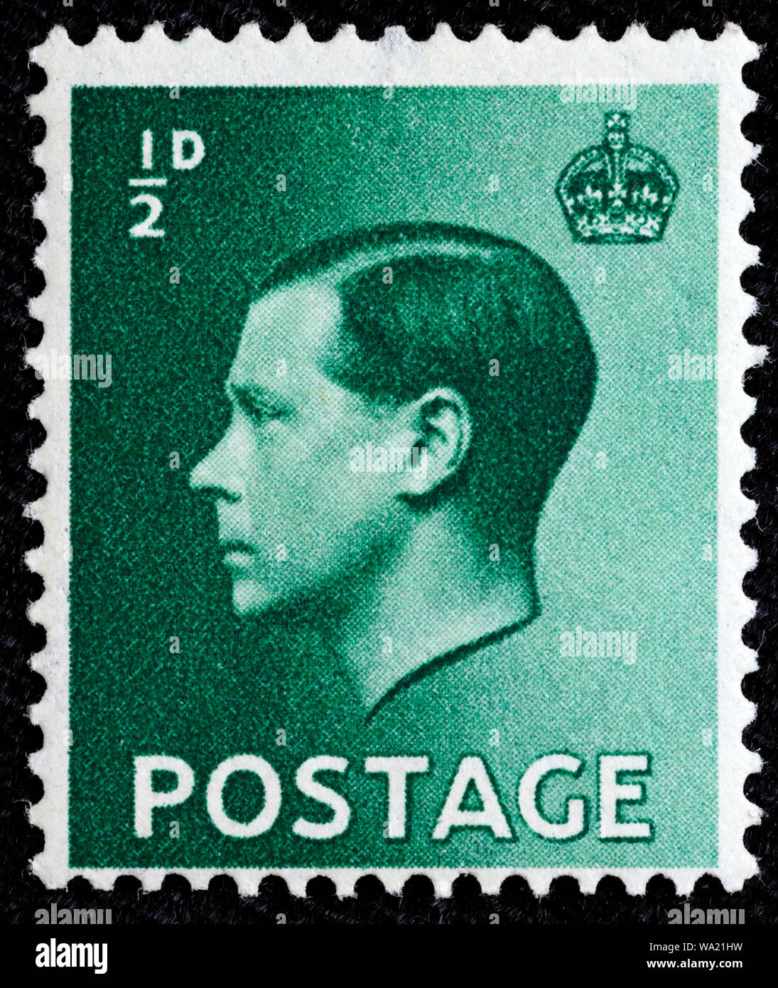 König Edward VIII (1894 - 1972), Briefmarke, UK, 1936 Stockfoto