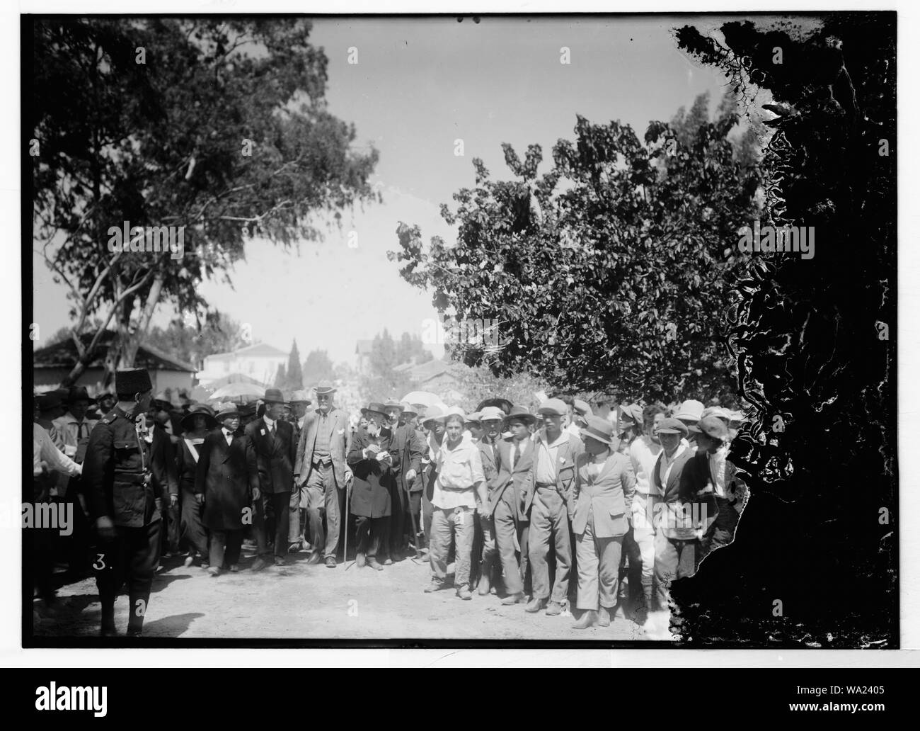 Balfour an jüdischen Kolonien Stockfoto