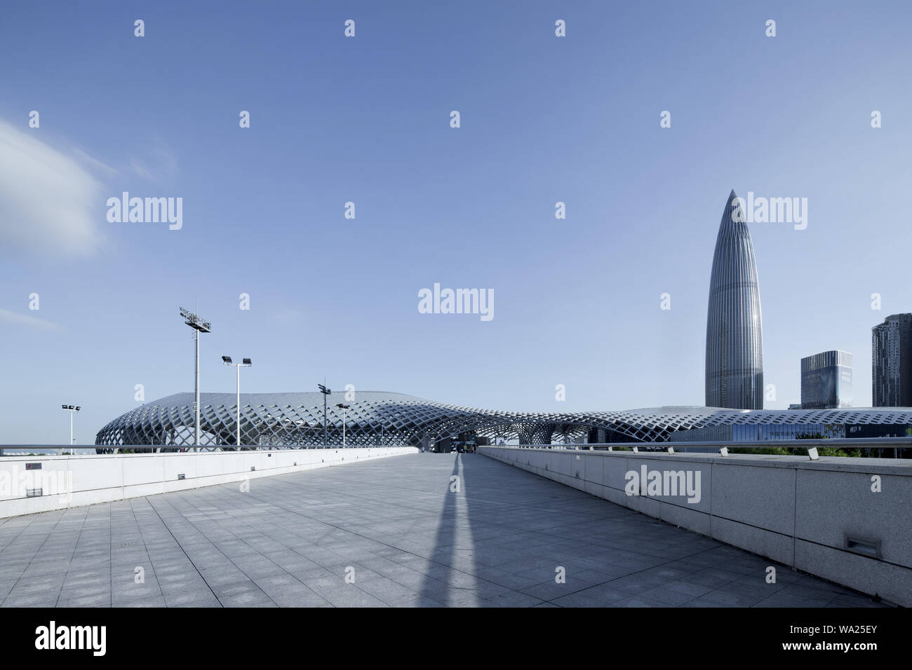 Provinz Guangdong Shenzhen, Shenzhen Nanshan Bay Stadion Stockfoto