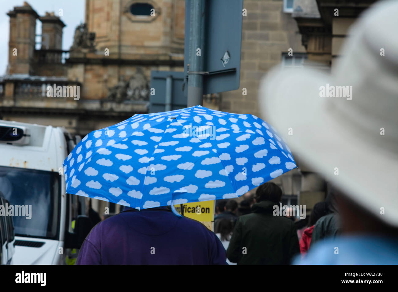 Edinburgh die Hauptstadt Schottlands eine beliebte Stadt Edinburgh hat viele Orte von Interesse für die Touristen zu sehen Stockfoto