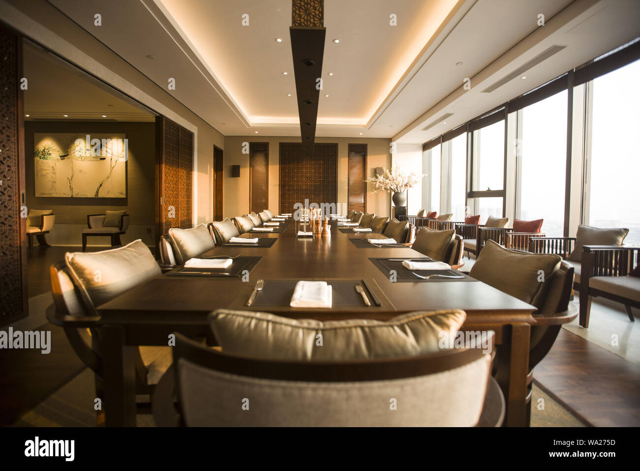 Fancy Restaurant Stockfoto