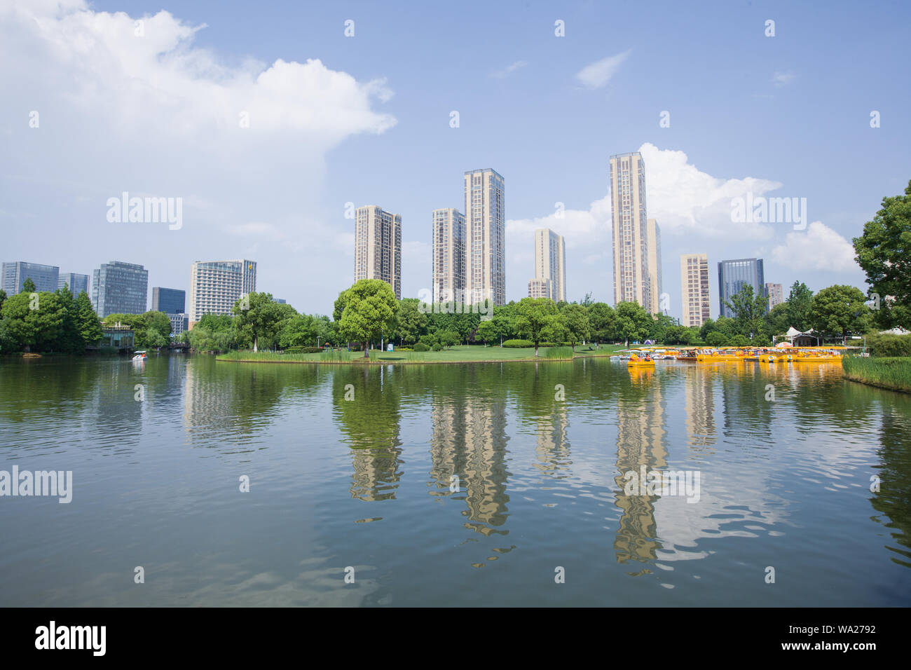 Ningbo yinzhou Park der Provinz Zhejiang Stockfoto