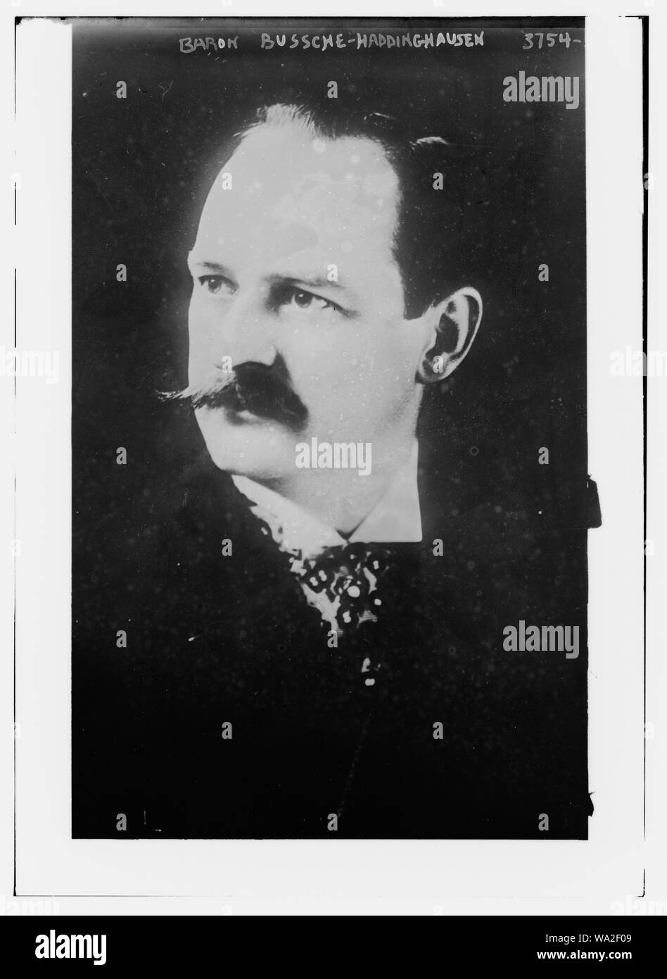 Baron Bussche - Haddinghausen [d. h. Haddenhausen] Stockfoto