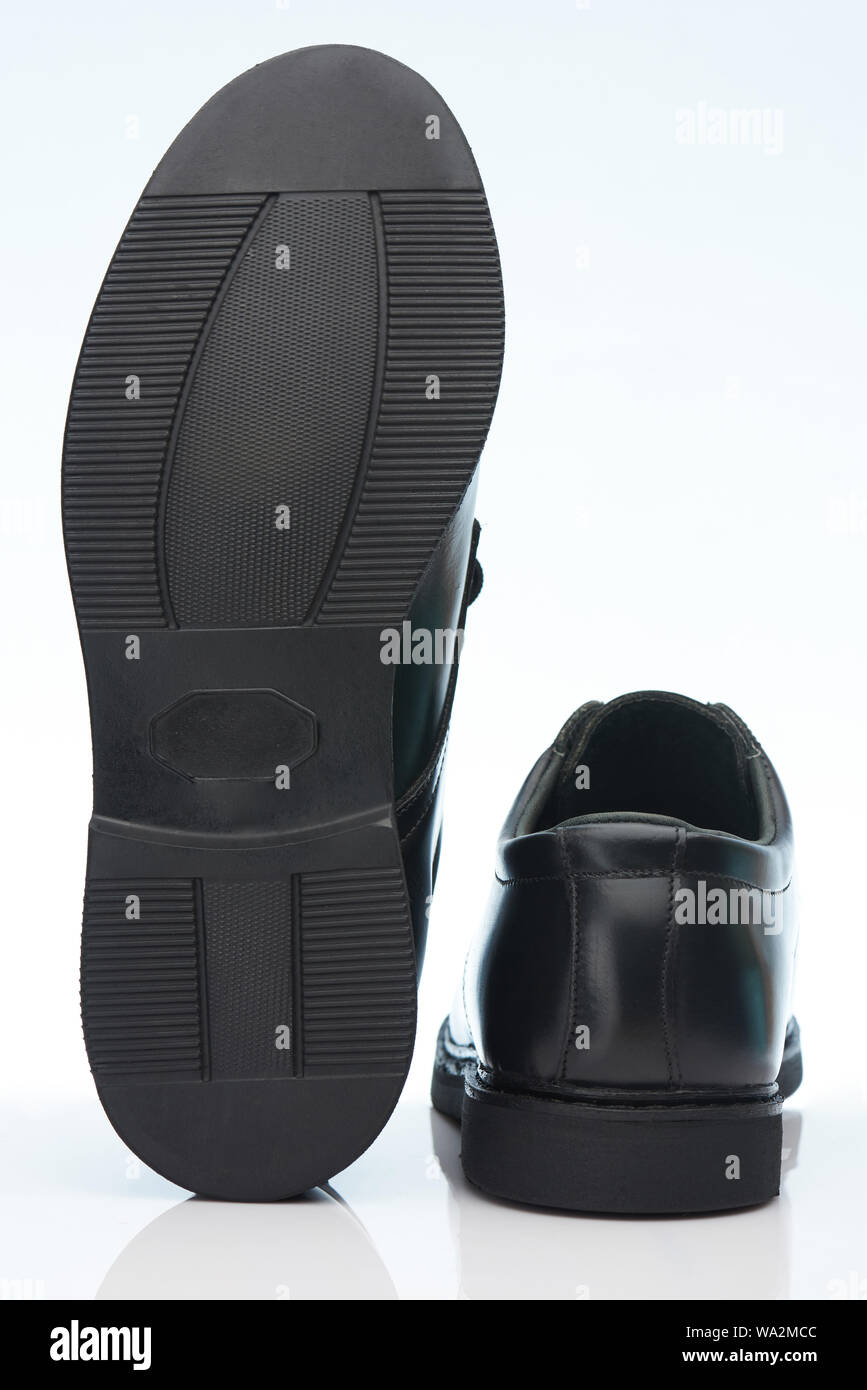 Casual Schuhe für verschiedene Ansichten auf weißem Hintergrund Stockfoto