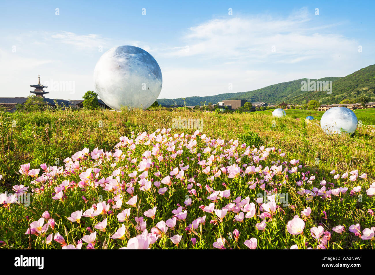 Wuxi sanft bay Scenic Area Stockfoto