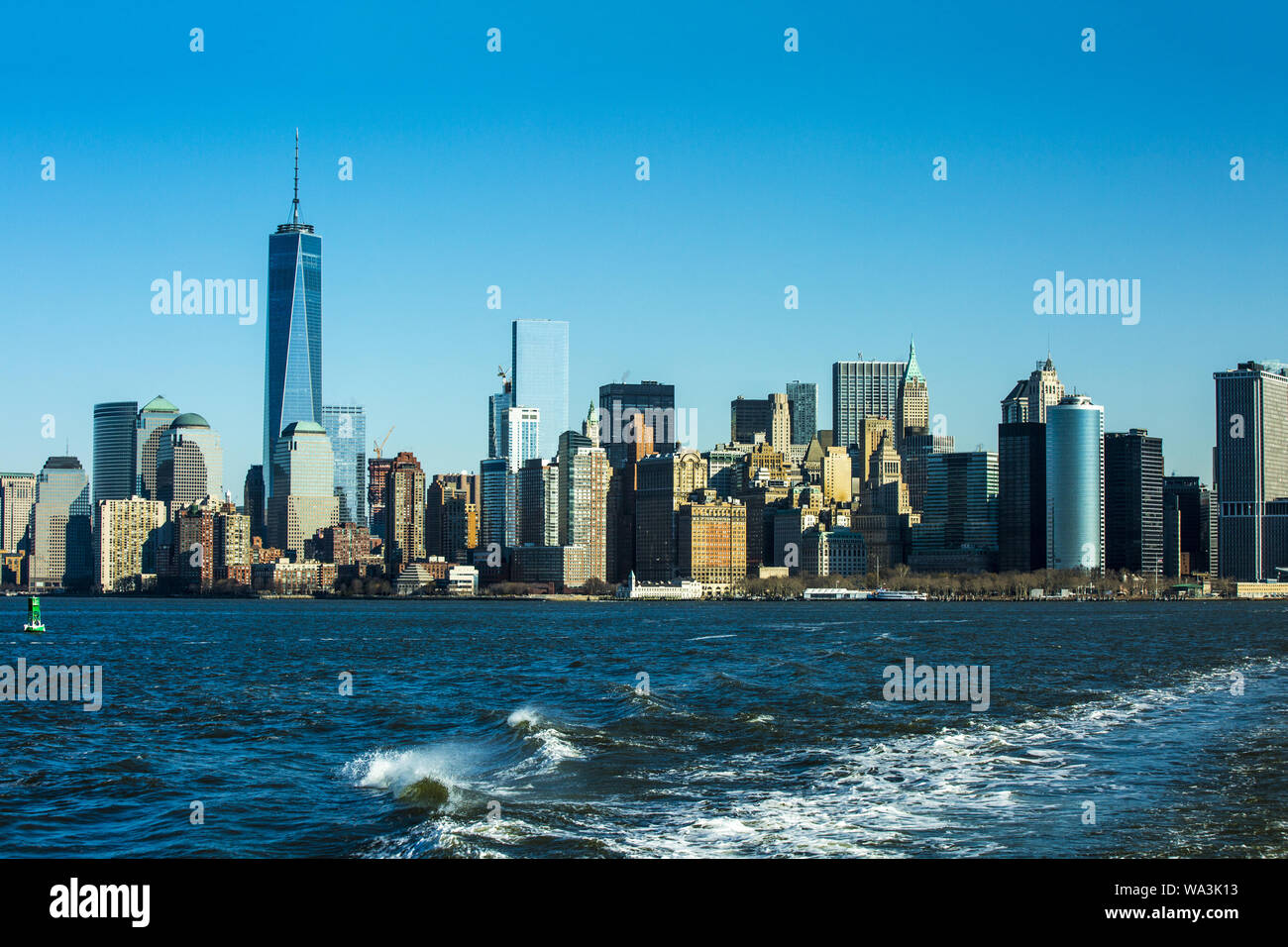 Die amerikanische Szene Stockfoto