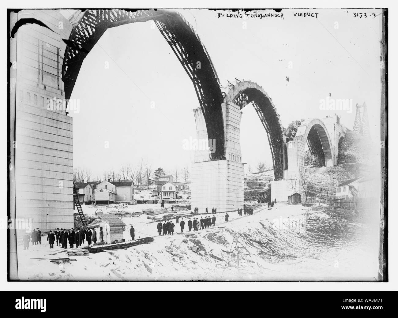 Gbd. [d. h. Gebäude] Tunkhannock Viadukt Stockfoto