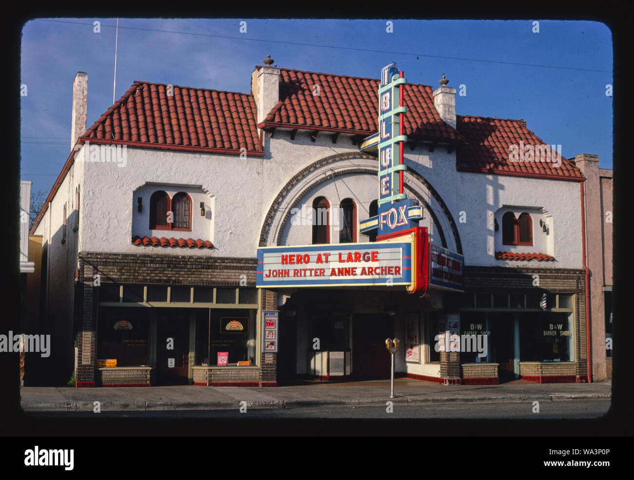 Blue Fox Theater, Grangeville, Idaho Stockfoto