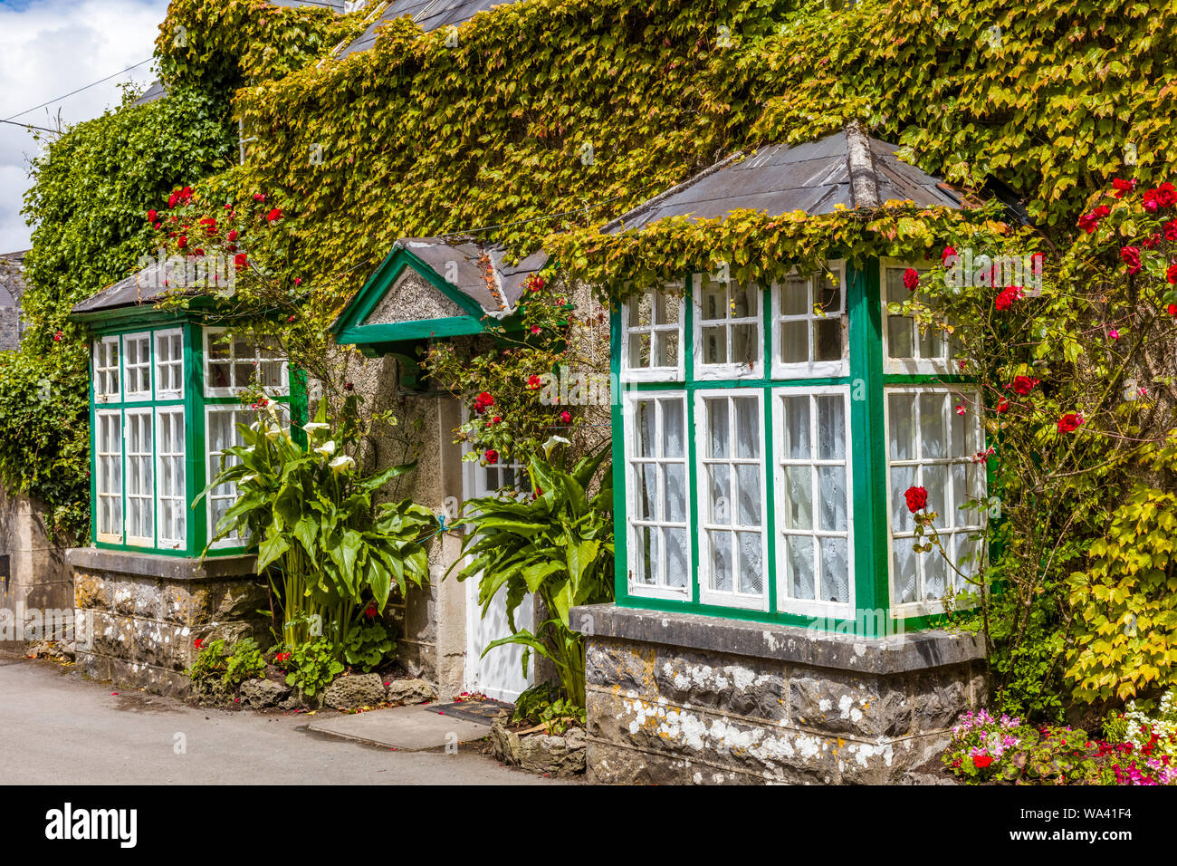 Dorf Cong in Couny Mayo Irland zur verfilmung Der ruhige Mann Film mit John Wayne und Maureen O'Hara Stockfoto