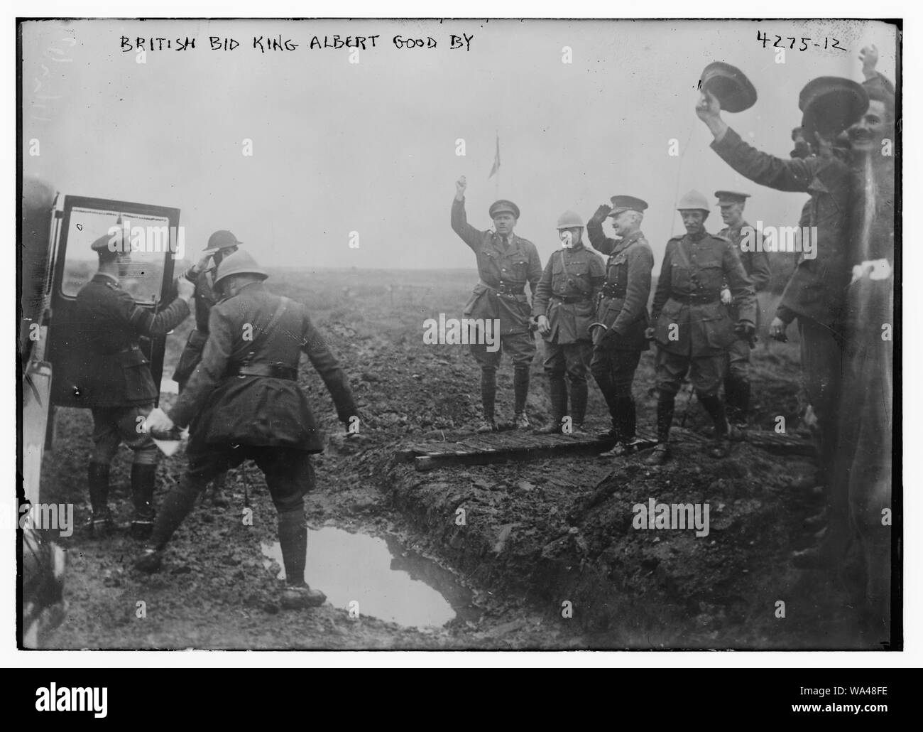 Britischen Bid König Albert von Stockfoto