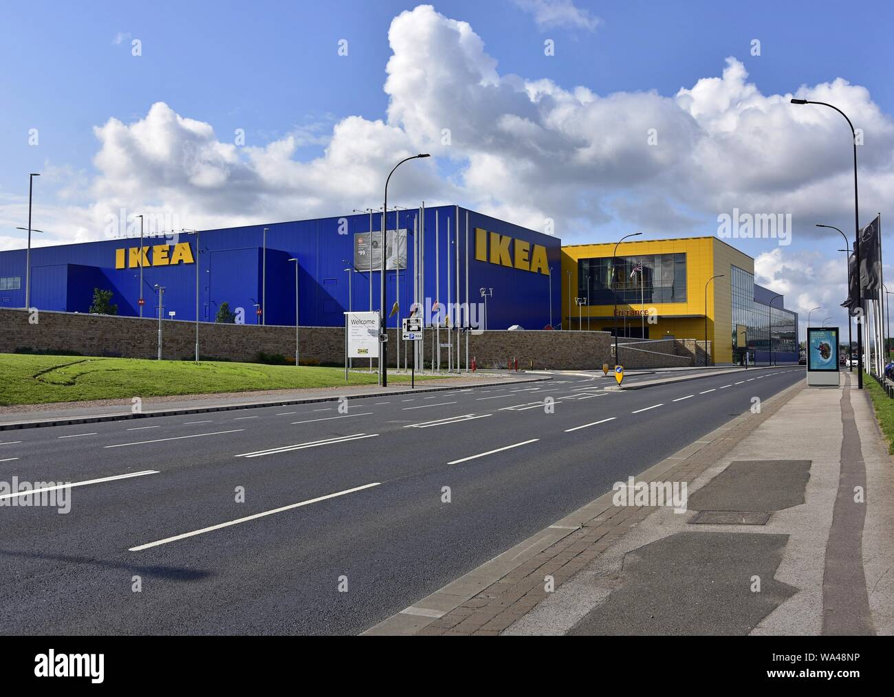 Die neuen IKEA in Sheffield Stockfoto