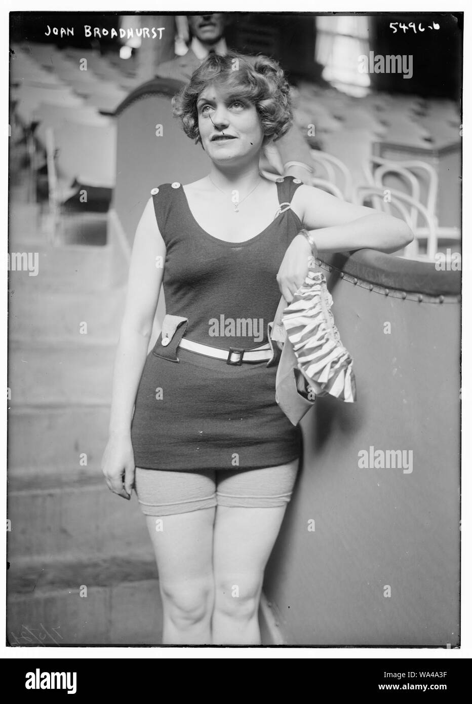 Broadway whirl Mädchen] Joan Broadhurst Stockfoto