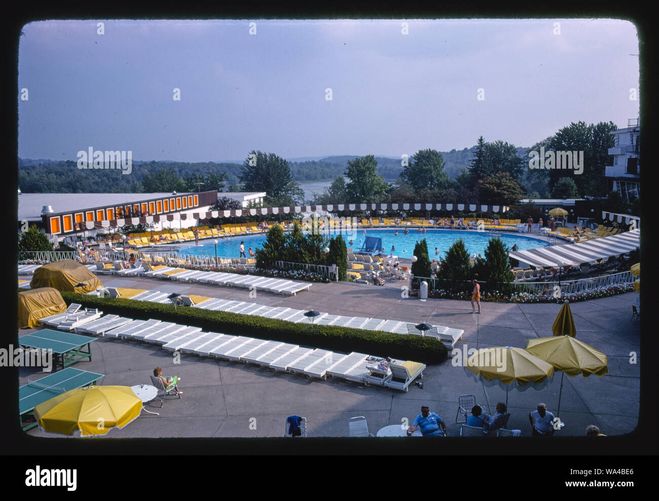 Brown's Hotel, Loch Sheldrake, New York Stockfoto