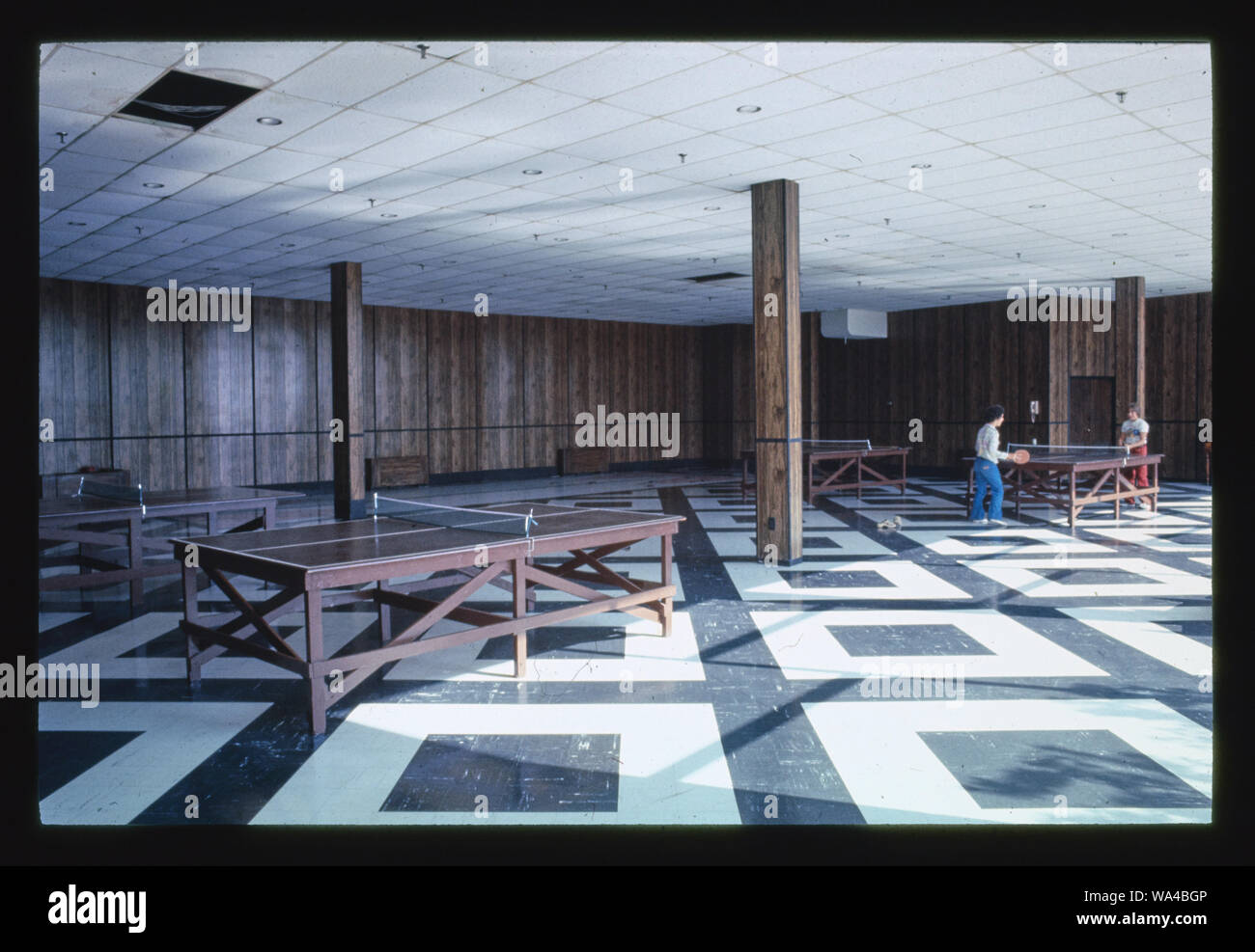 Brown's Indoor ping pong, Fallsburg, New York Stockfoto