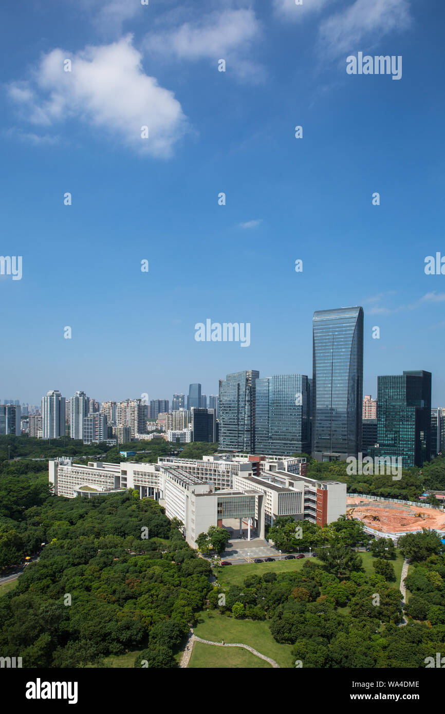 Shenzhen Nanshan Wissenschaft und Technologie Park Stockfoto