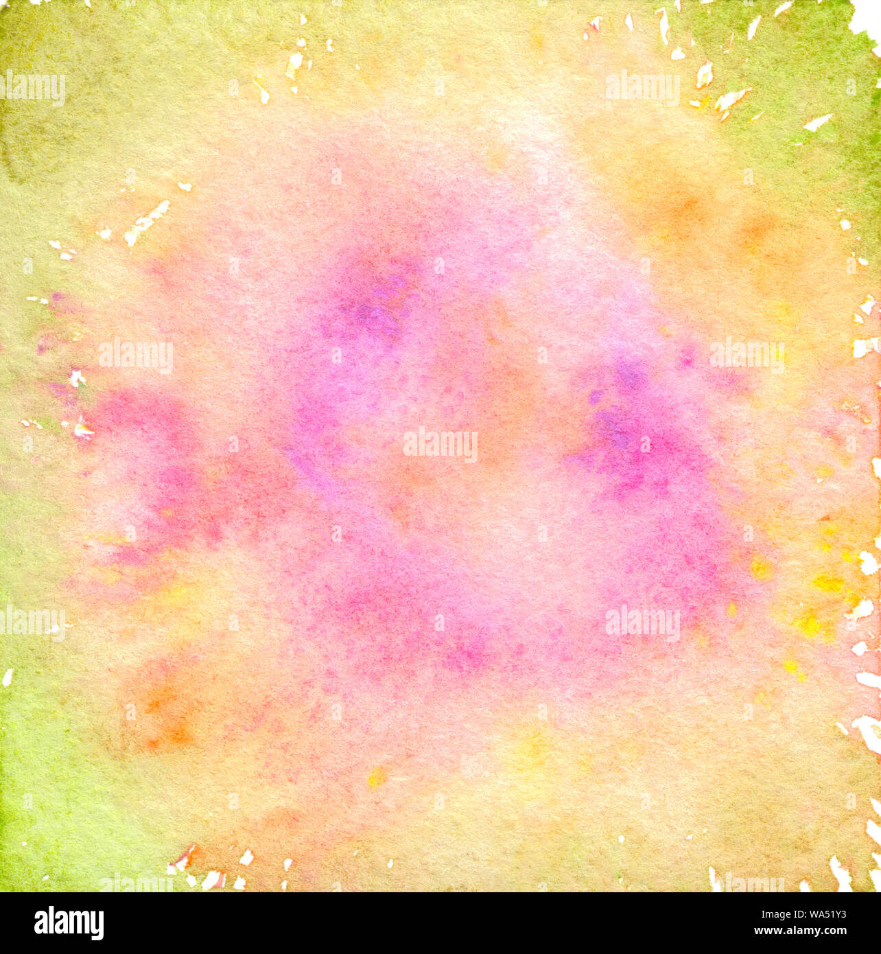Abstrakte bunte Aquarell Hintergrund Stockfoto