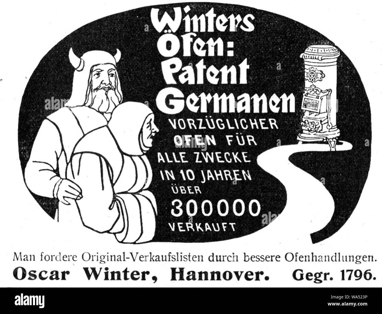 Woche 1904-10-01 S. V, Oscar Winter sterben. Stockfoto