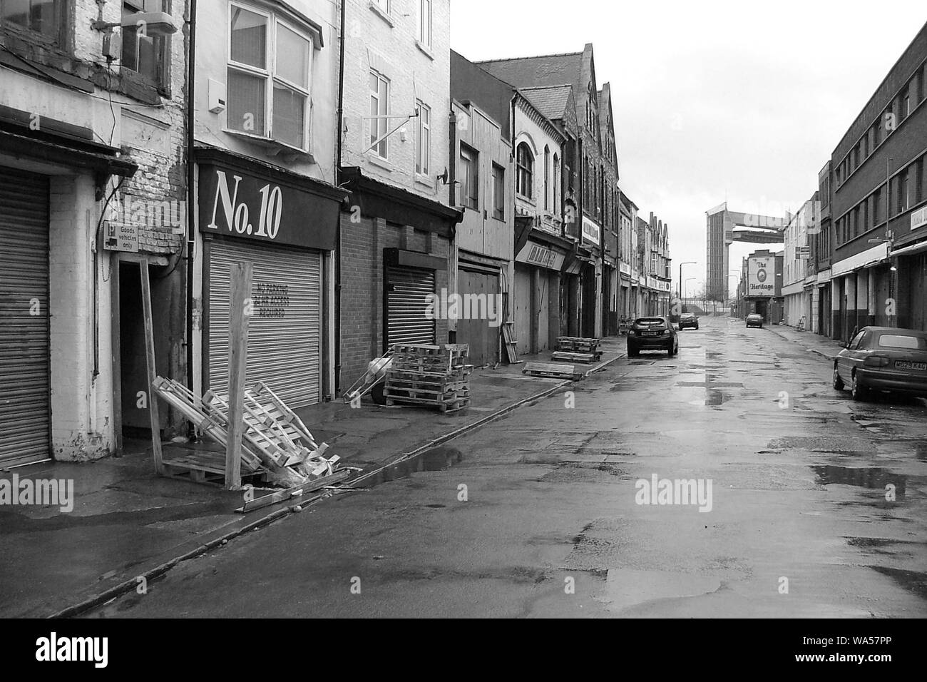 Humber Street, Kingston upon Hull Stockfoto