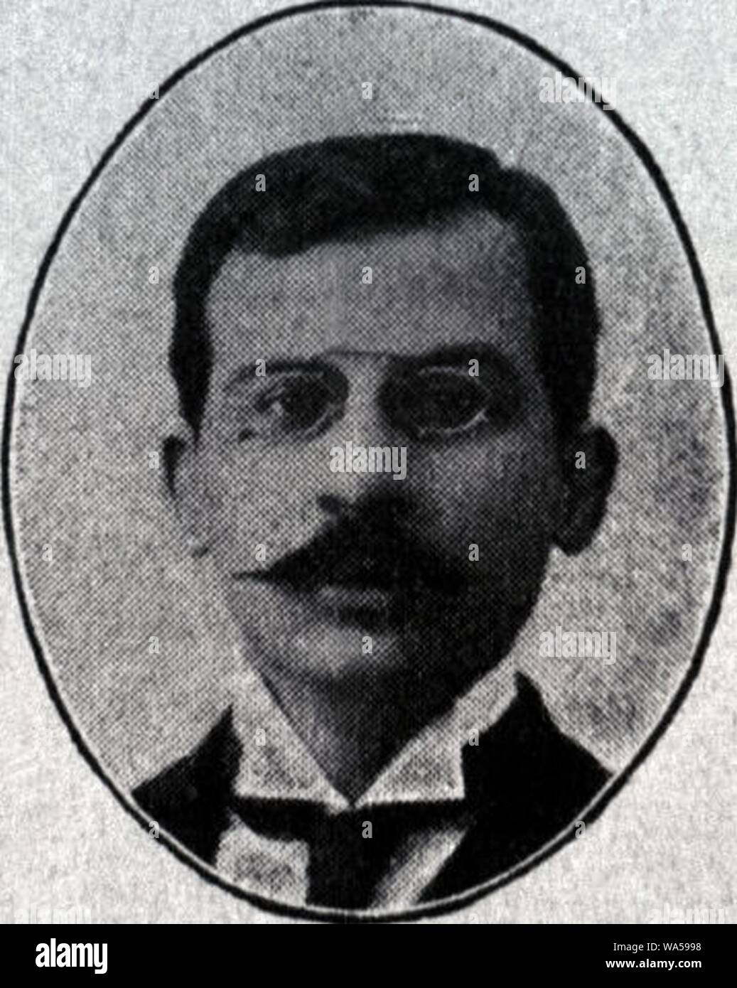 Dimitrios Kaklamanos (1904). Stockfoto