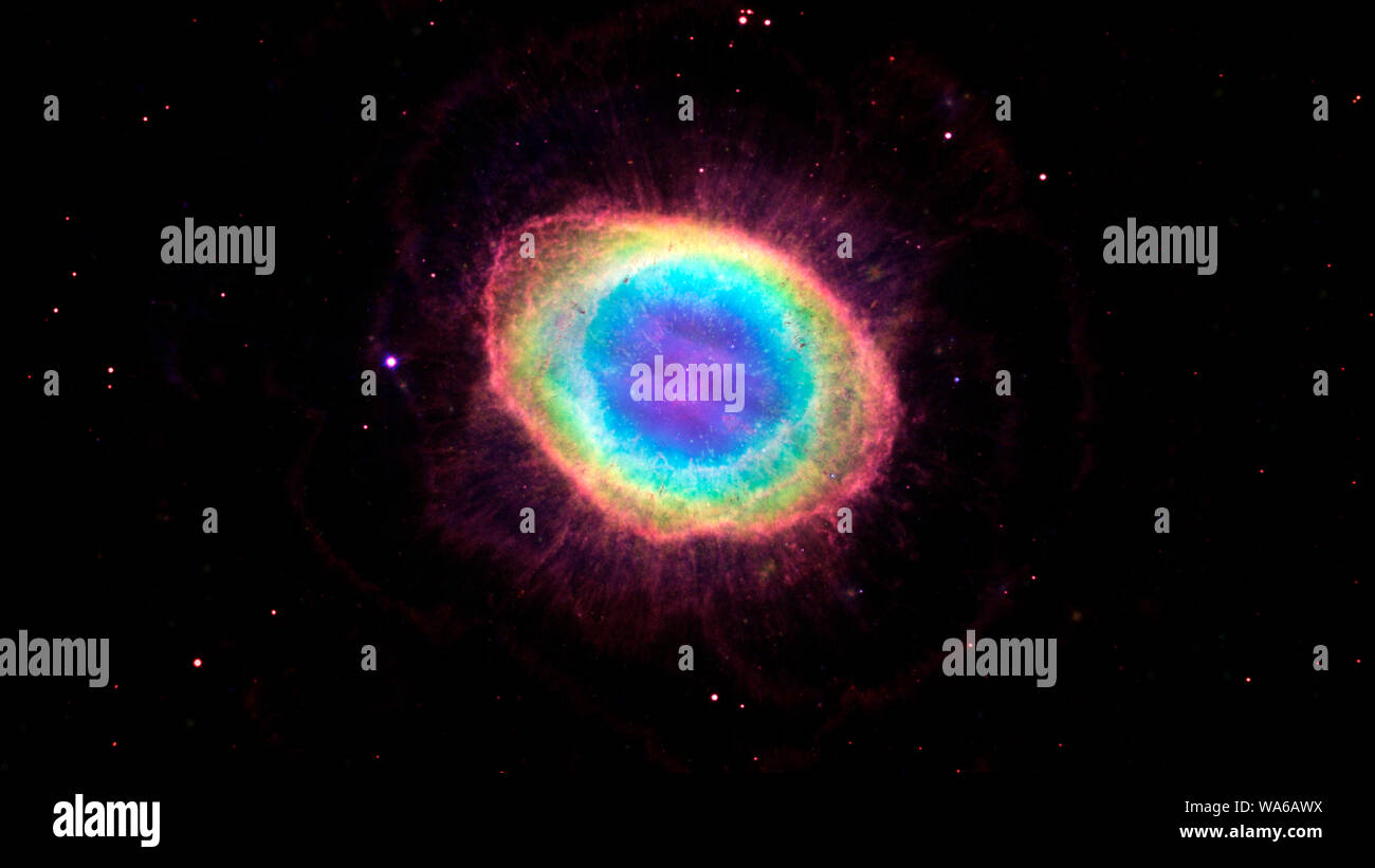 Bersten Galaxy. Elemente dieses Bild von der NASA eingerichtet Stockfoto