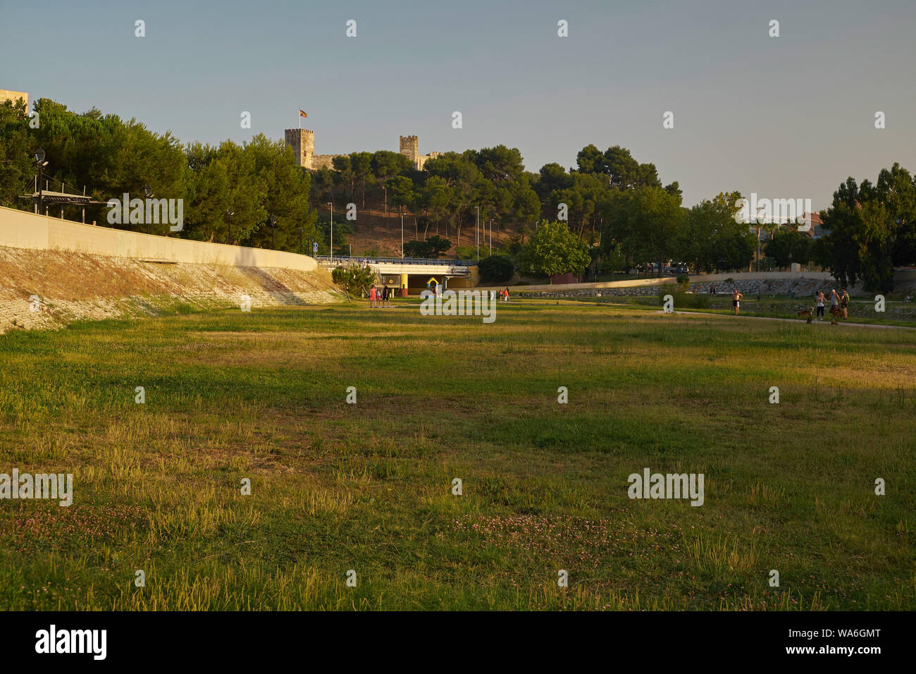 Parque Fluviale. Fuengirola, Málaga Provinz, Andalusien, Spanien. Stockfoto