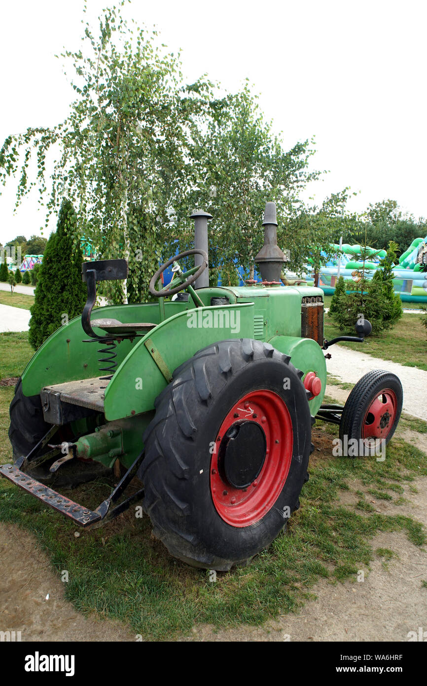 Ursus C-45 - alte polnische Traktor Stockfoto