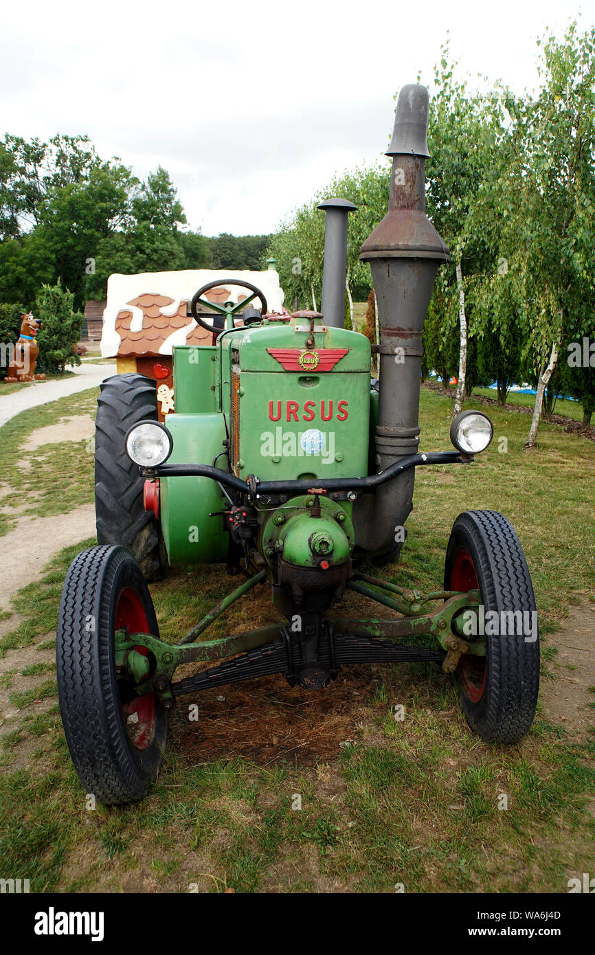 Ursus C-45 - alte polnische Traktor Stockfoto