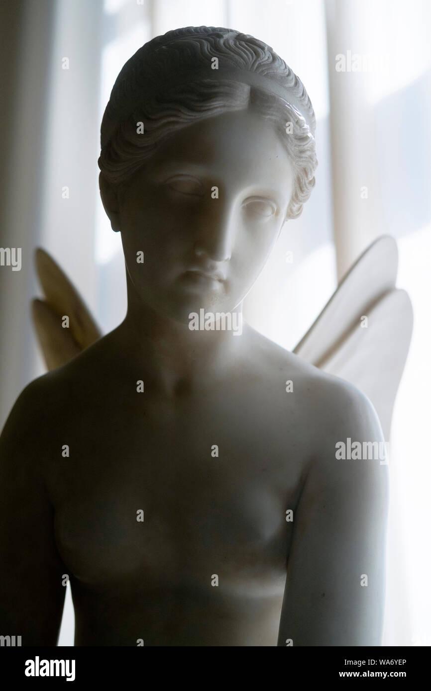 Psyche aufgegeben, Statue im Pitti Palace Museum, Florenz, Italien Stockfoto