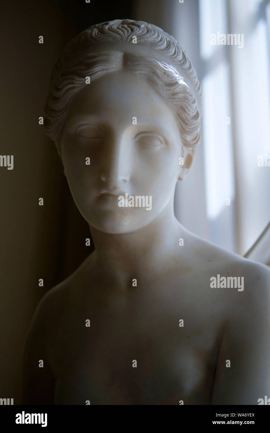 Psyche aufgegeben, Statue im Pitti Palace Museum, Florenz, Italien Stockfoto