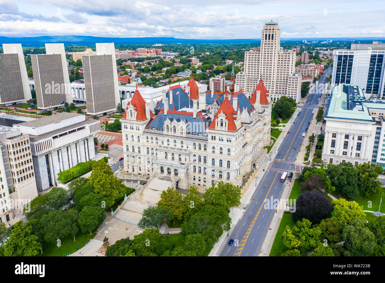 New York State Capitol, Albany, New York, USA Stockfoto