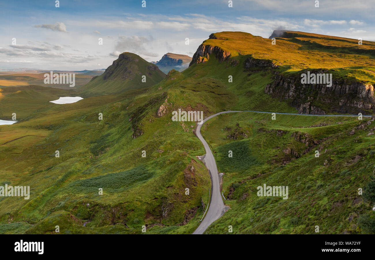 Der Quiraing, Isle Of Skye, Schottland Stockfoto