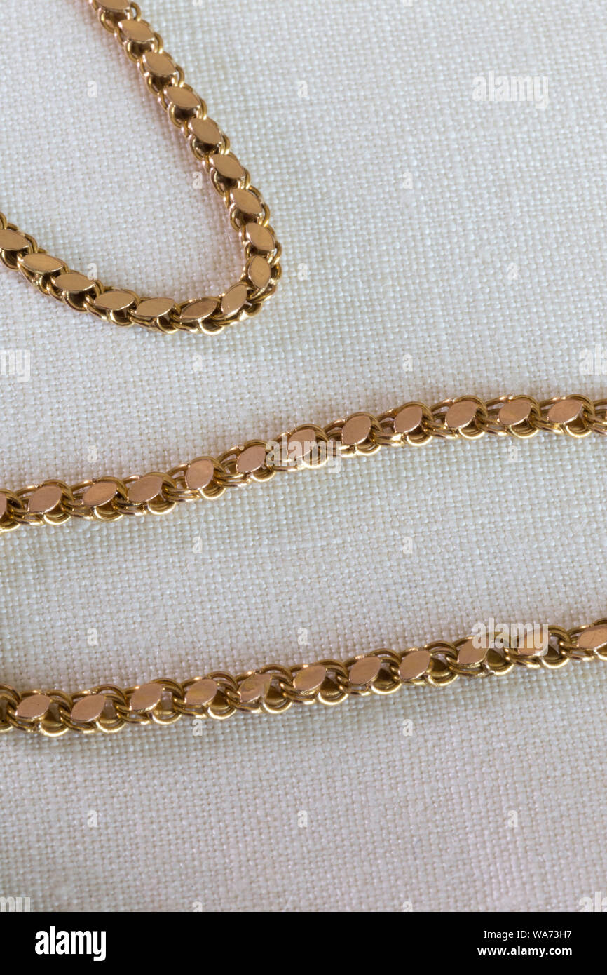 Vintage Gold türkische Seil noch die Lebensdauer der Kette Stockfotografie  - Alamy