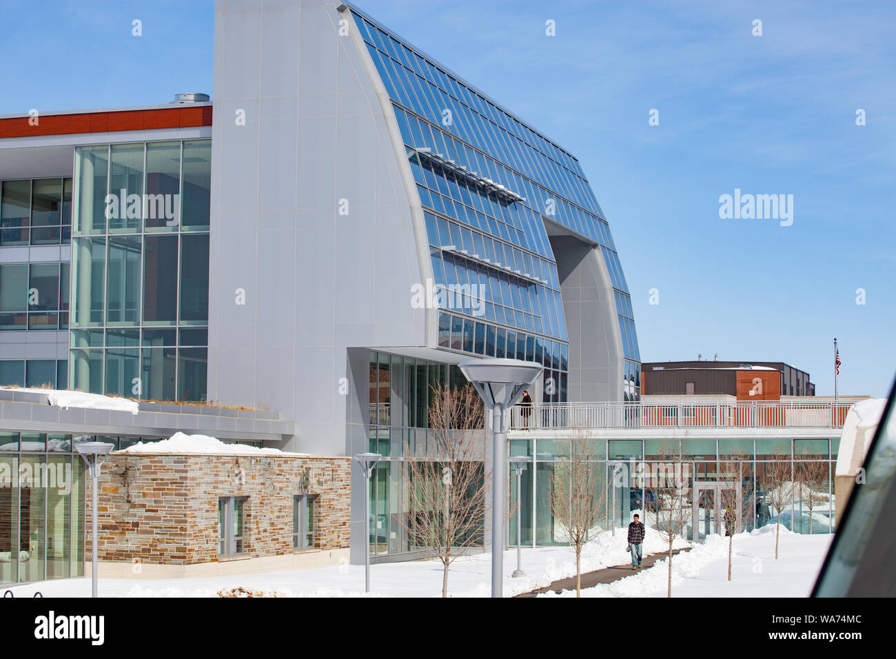 Park Center für Business Studies am Ithaca College Stockfoto