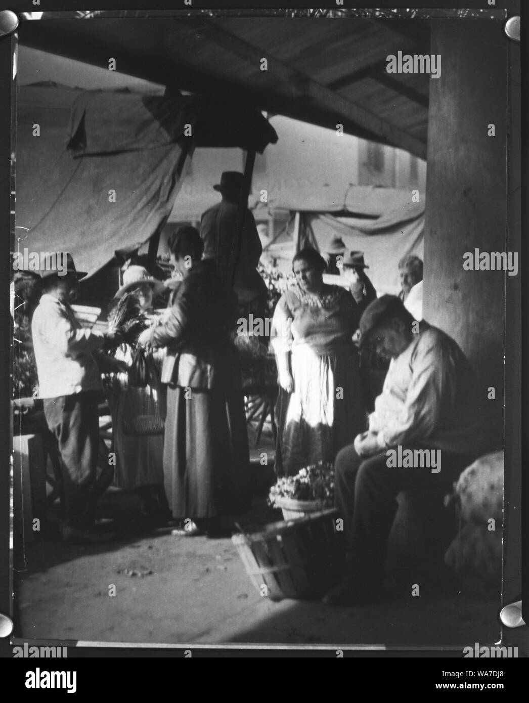 Auf dem französischen Markt, New Orleans Stockfoto