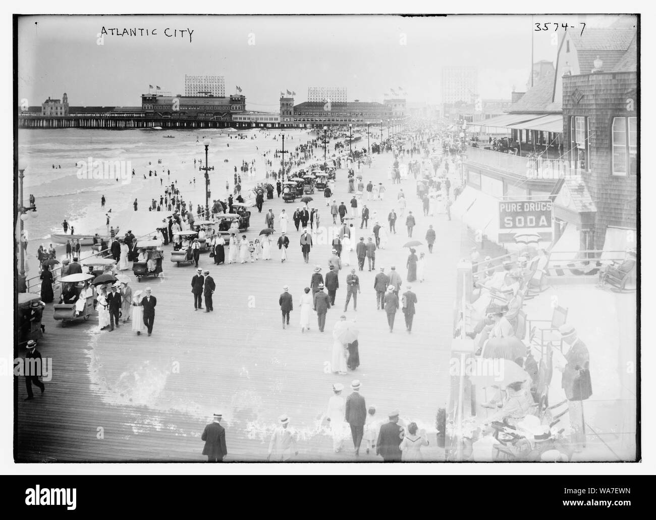 Atlantic City Stockfoto
