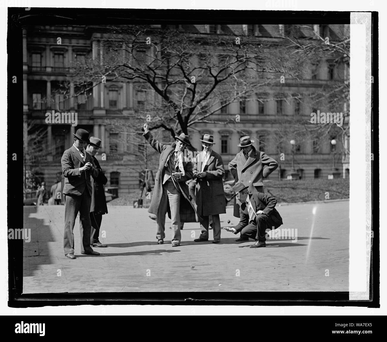 Atlantic City High School Jungen an W. H., 23.03.25. Stockfoto