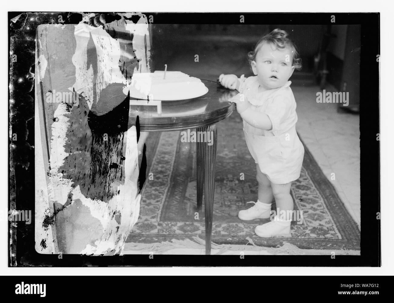 August 16, 1938, Kinder Socony Mitarbeiter Stockfoto