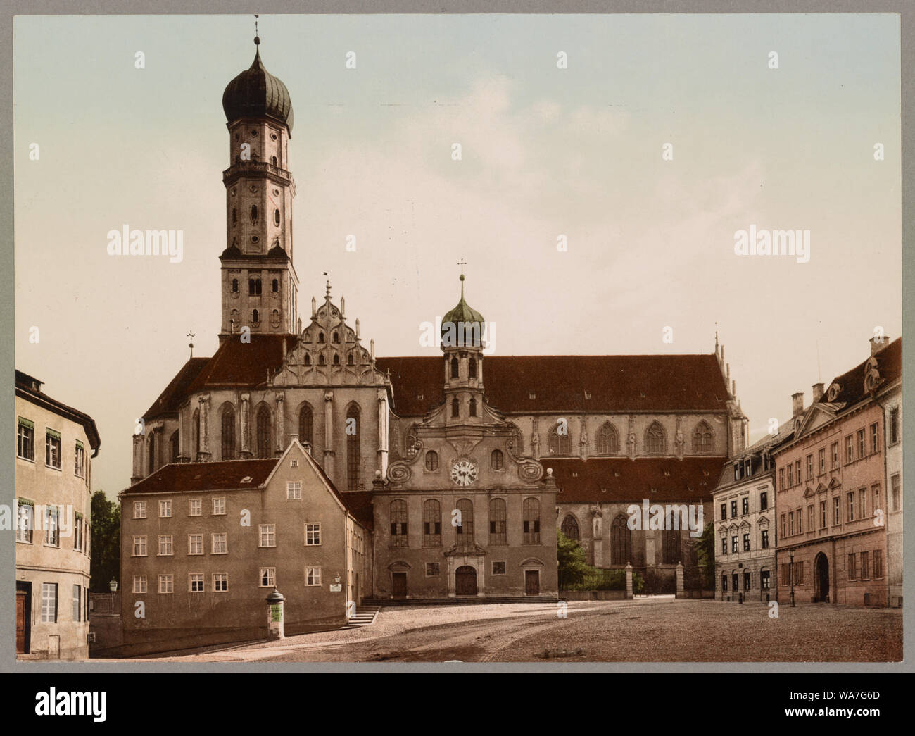 Augsburg. St. Ullrichskirche Stockfoto