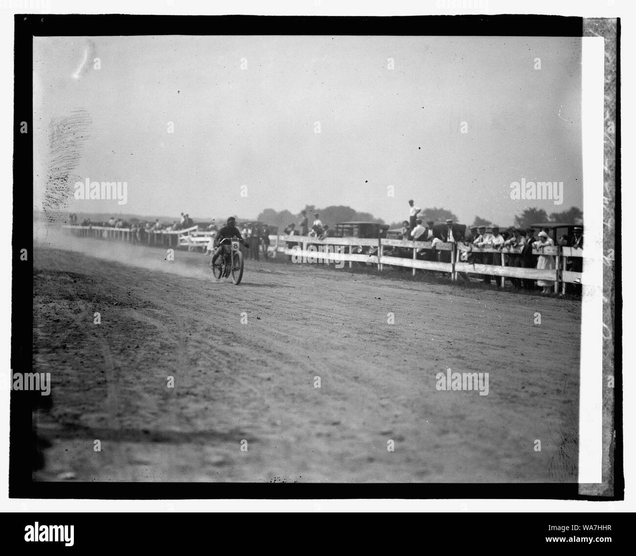 Auto & Motorrad Rennen Stockfoto